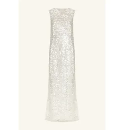 Shona Joy Asteria Midi Dress Silver Size AU 8 for rent on The Volte - image 6