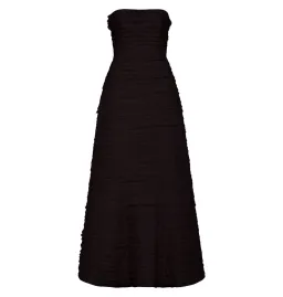 Aje Soundscape Maxi Dress in Black Size AU 10 for rent on The Volte - image 4