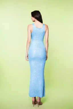 Asta Resort Ana Dress Sequin Blue Size XS / AU 6 for rent on The Volte - image 2