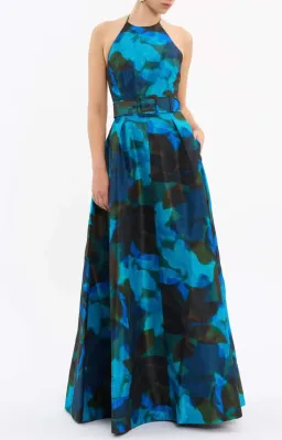 Rebecca Vallance Night Shade Gown Print Size 4  for rent on The Volte - image 2