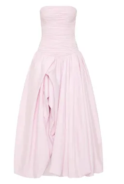 Aje Violette Bubble Hem Maxi Dress Pastel Pink Size 8 for rent on The Volte - image 4