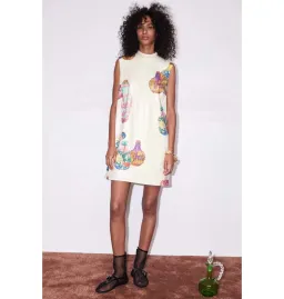 Alemais Chesca Mini Dress Print Size AU 8 for rent on The Volte - image 1