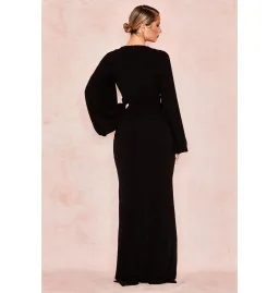 House of CB Alexandra Dress Black Size AU 8  for rent on The Volte - image 3
