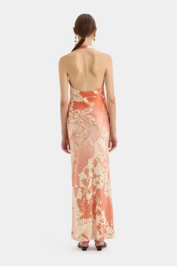 Sir the Label Como Twist Maxi Dress Paradiso Print Size 3 / AU 12 for rent on The Volte - image 3