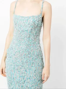 Rachel Gilbert Tilly Gown Blue 1/AU8 for rent on The Volte - image 4