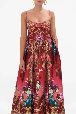 Camilla Strapless Maxi Dress Rites of Roses Size 10 for rent on The Volte - image 2