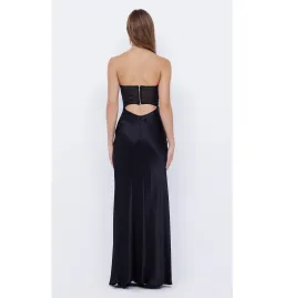 Bec & Bridge Strapless Halle Dress in Black Size AU 6 for rent on The Volte - image 3