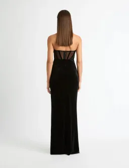 Sheike Trinity Maxi Dress Black Size 8 for rent on The Volte - image 3