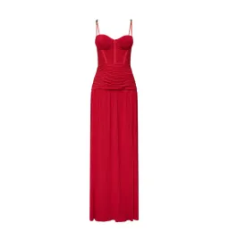 Manning Cartell Double Time Pleat Dress Red Size AU 12 for rent on The Volte - image 7