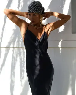 Rat & Boa Santini Dress Deep Navy Size S/Au 8 for rent on The Volte - image 4