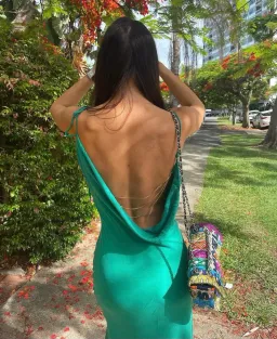 Rat & Boa Ophelia Dress Green Size 6 for rent on The Volte - image 2