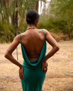 Rat & Boa Ophelia Dress Green Size 6 for rent on The Volte - image 4