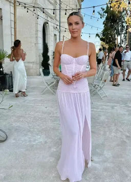 Manning Cartell Double Time Pleat Dress Hydrangea Size AU 8 for rent on The Volte - image 5