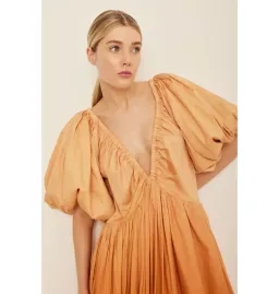 Rooh Collective Birthday Gown Orange Ombré Size AU 12 for rent on The Volte - image 2