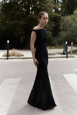 Sir The Label Indigo Twist Dress Black Size 14 for rent on The Volte - image 3