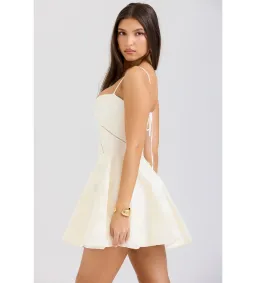 House of CB Serenita Dress Cream Floral Size XS/Au 6  for rent on The Volte - image 3