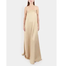 Esse Studios Gilded Column Dress Cream Size AU 6 for rent on The Volte - image 1