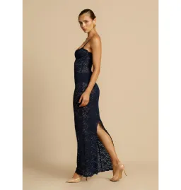 Arcina Ori Margot Dress in Navy Size AU 6 for rent on The Volte - image 2
