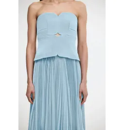 Acler Avonlea Dress in Celeste Blue Size AU 8 for rent on The Volte - image 4
