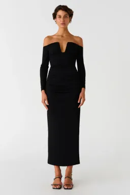 Misha Raelynn Dress Black Size 12 for rent on The Volte - image 1