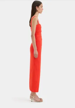 Sir The Label Dahlia Balconette Gown Tangerine Size 1/Au 8  for rent on The Volte - image 4