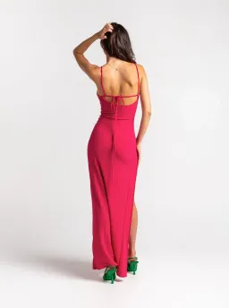 Arcina Ori Darci Maxi Pink Dress Pink Size 6 for rent on The Volte - image 2