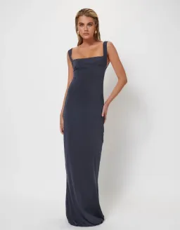 Effie Kats Helena Gown Thunder Size XS /Au 6  for rent on The Volte - image 1