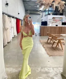 Lexi Leia Maxi Formal Dress Mojito Size 8 for rent on The Volte - image 6