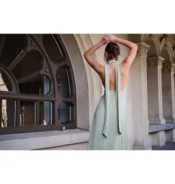 Calia Collection Antonia Dress Sage Size AU 8 for rent on The Volte - image 4