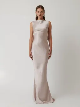 Effie Kats Karolina Gown in Moet Size 12 for rent on The Volte - image 1