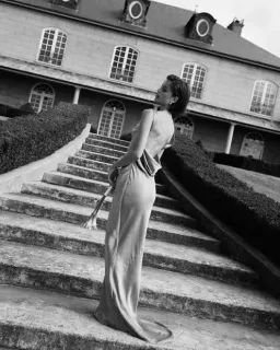 Effie Kats Karolina Gown in Moet Size 12 for rent on The Volte - image 5