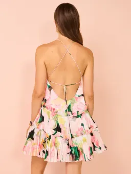 Acler Ormond Mini Dress Daphne Posy Size 8  for rent on The Volte - image 3