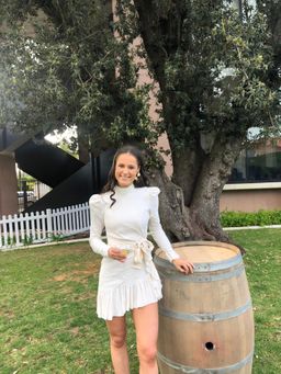 Zimmermann Asymmetric Flounce Mini Dress Cream Size 0 for rent on The Volte - image 2