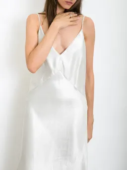 Christopher Esber Dune Structured Cami Dress Raw Silver Size 8 for rent on The Volte - image 2