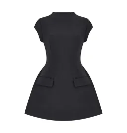 Odd Muse The Ultimate Muse Cap Sleeve Mini Dress Black Size AU 6  for rent on The Volte - image 5