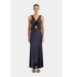 Sir the Label Aries Cut Down Gown Navy Size 3 / AU 12  for rent on The Volte - image 1