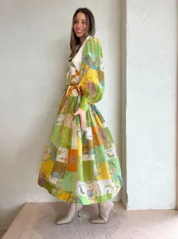 Alemais Jerome Silk Shirtdress Multi Size AU 10 for rent on The Volte - image 6