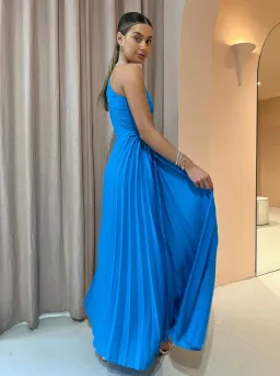 Sonya Moda Azalea Gown Blue Size 6 for rent on The Volte - image 3