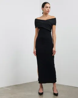 Camilla and Marc The Toledo Dress Black Size 12  for rent on The Volte - image 1
