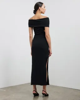 Camilla and Marc The Toledo Dress Black Size 12  for rent on The Volte - image 4
