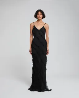 Rat and Boa Selena Dress in Black  Size XS / AU 6 for rent on The Volte - image 1