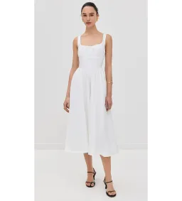 Reformation Balia Dress White Size 12 for rent on The Volte - image 1