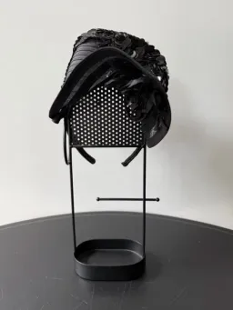 Mimco Vintage Headpiece Black One Size  for rent on The Volte - image 4