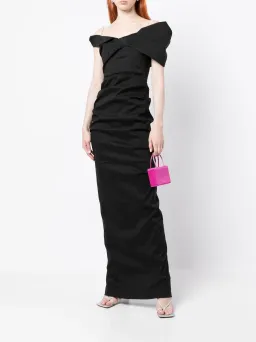 Rachel Gilbert Dahli Gown Black Size 0 / AU 6 for rent on The Volte - image 1