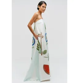 Oroton Grand Floral Gown Multi Size AU 10 for rent on The Volte - image 3