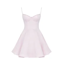 House Of CB Minimoiselle Tulle Mini Dress Ballerina Pink Size AU 6 for rent on The Volte - image 5