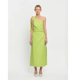 Kivari Addison Midi Dress Green Size AU 10 for rent on The Volte - image 3