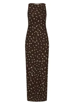 Faithfull the Brand Silya Dress Clover Brown Size 8 for rent on The Volte - image 6