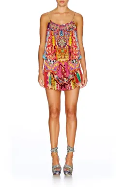 Camilla Childs Play Silk Playsuit Multi Size 8 for rent on The Volte - image 7