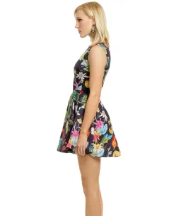 Camilla and Marc Cosmic Gardens Mini Dress Print Size 8 for rent on The Volte - image 2